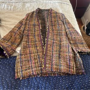 Etro colorful Tweed Jacket